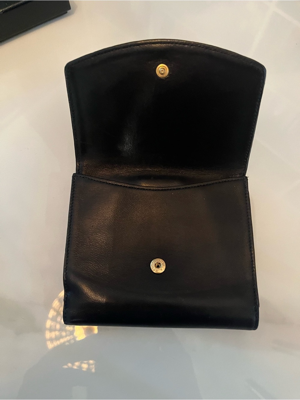CHANEL Leather Wallet with Authentication Card and Box - Picture 5 of 11